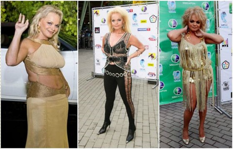 The worst outfits of Russian celebrities