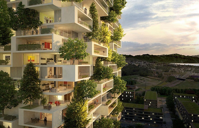 Vertical forests-skyscrapers are been building in Asia